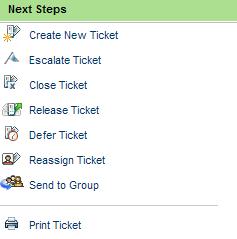 Ticketing Guide for Business Users μ Ticketing Side Panels Side panels are displayed in the right pane of the Service Center and are designed to serve as additional navigation tools to other tabs and