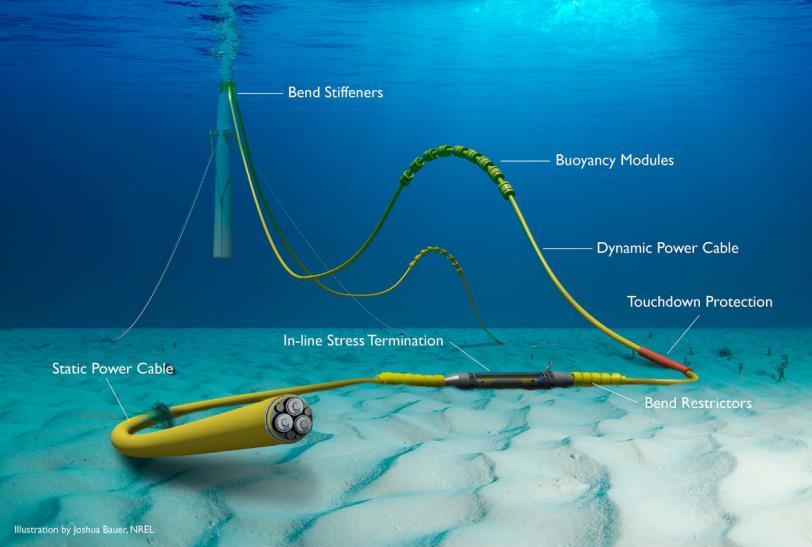 Structural design and materials Dynamic Source : ECN cable for marine energy (project OMDYN)