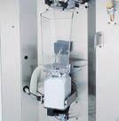 The automatic calibration system ensures that the weighing cell controls and adjusts all dosings weights.