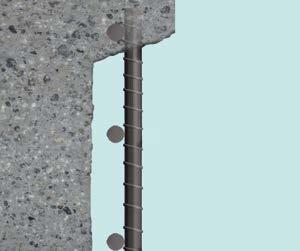 EXTENT OF CONCRETE REMOVAL Remove concrete minimum 15mm behind main bars 15 mm Minimum CORRECT