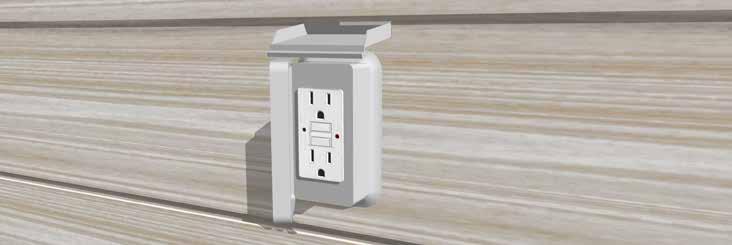 EXTERIOR ELECTRICAL OUTLET ROXUL COMFORTBOARD 80