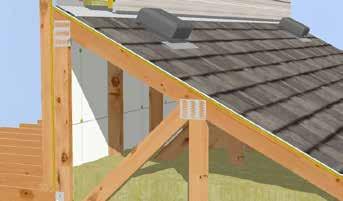 SLOPED ROOF (ATTIC) TO ABOVE GRADE WALL ROXUL COMFORTBOARD 80 EXTERIOR