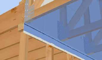 Install poly and seal the leading edge to the sheathing membrane with