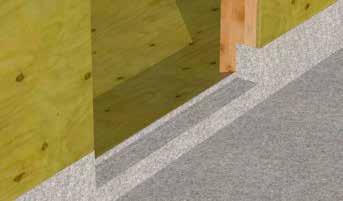 Install gussets made from PVC membrane at the corners of the