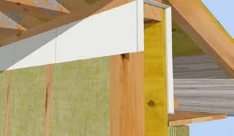 Install a 2x4 ledger board to support the soffit
