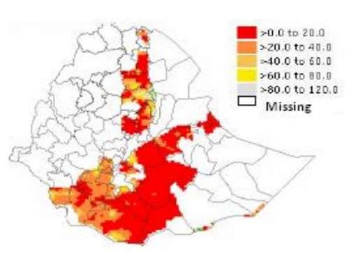 Applying the Methodology Drought in Ethiopia, 2008 and 2011 Drought is not a rarity in Ethiopia.
