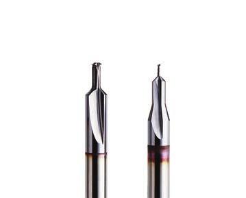 THREAD MILLING SOLID CARBIDE CUTTERS Threadmaster MINI Solid carbide thread milling cutters for smaller threads Left hand cutter For cutting data recommendations, see MN milling or Threading Wizard
