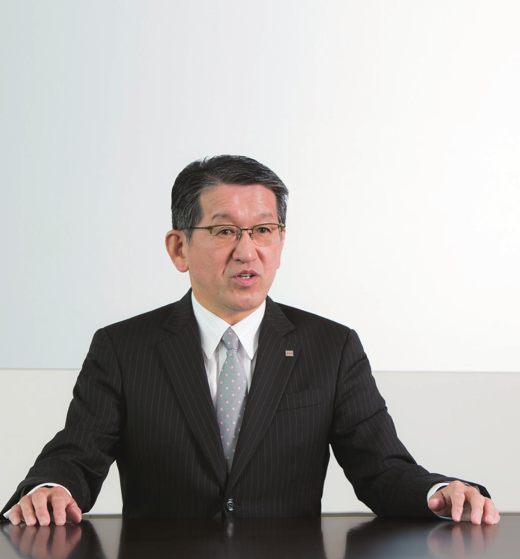 A Conversation with Our CEO RICOH Resurgent: Prioritizing profits over volume Yoshinori Yamashita President and CEO Career highlights Mar. 198 Feb. 1995 Apr. 28 Joined Ricoh Co., Ltd.