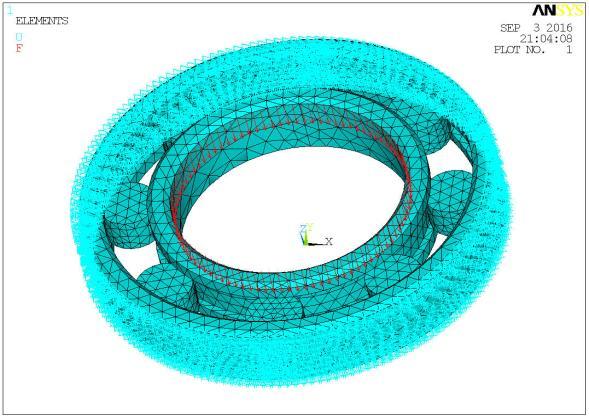 = = 13556.979 hours 4. Finite Element Analysis of Cylindrical Bearing 4.
