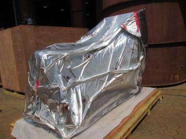 The Aluminum Barrier Foil acts as Barrier to the entry of Moisture inside the