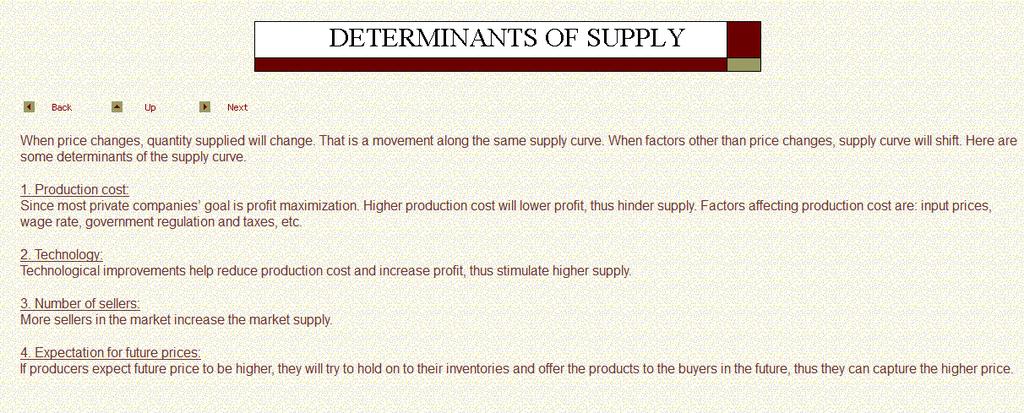 Econ 103 Topic 3 page 48 Example: Number of Producers: Competitive markets are characterized by many