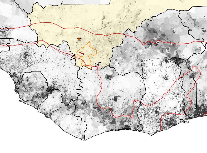 Case Study: Bougouni, Mali Population density: 26 people/sq. km.