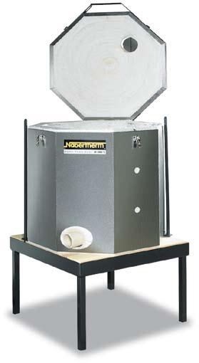 RAKU Kilns RAKU-System 100 with lifting stand and gas burner Cover including table Lifting stand with crank drive RAKU System 100, 3-Piece-Kit The RAKU 100 is a gas-fired kiln for outdoor operations