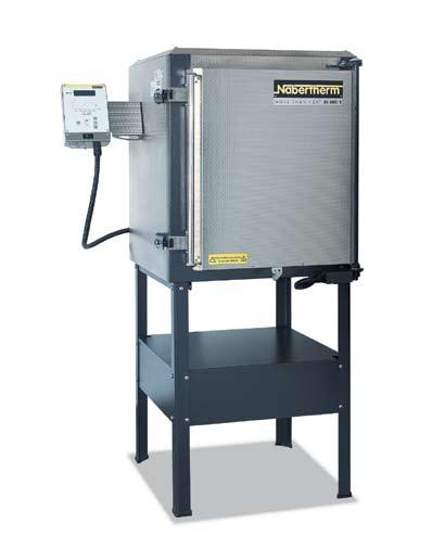 Chamber Kilns, heated from 2 Sides N 40 E as tabletop device N 60 E with base (optional) N 40 E - N 100 E These chamber furnaces impress with their attractive price, appealing design and their