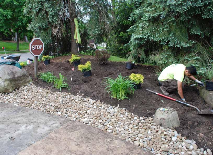 5 street entrances cleaned, replanted, and landscaped Street Entrances A three year contract with our landscape contractor now includes a