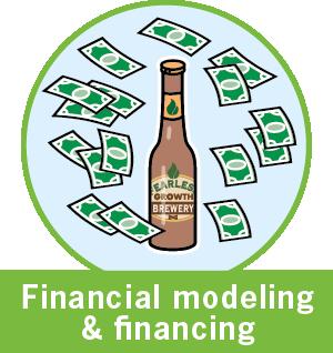 Financial modeling & financing > Integrated financial model > Weekly cash flow modeling > Buy / sell ROI analysis > Bank and financing assistance > Capital funding Mergers and acquisitions >