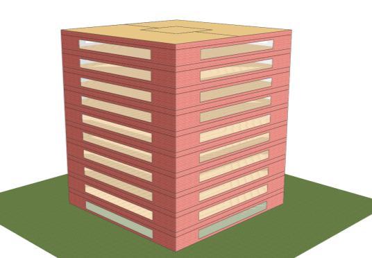 Building NLA (m 2 ) Storeys Occupancy Type Floor Length (m) Floor Depth (m) Floor to Floor Height (m) Ceiling Height (m) Model 3A