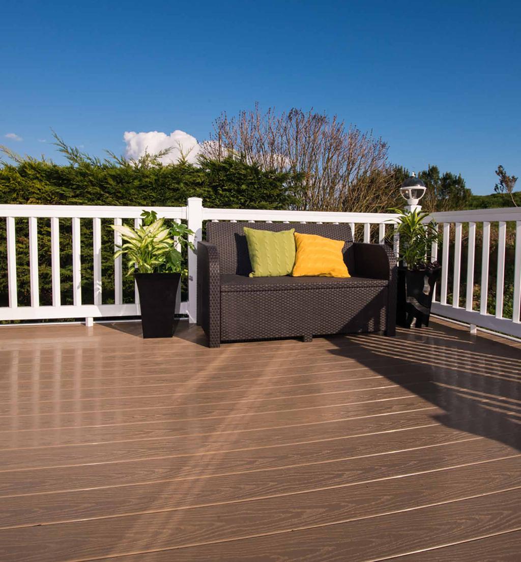 Dura Park Deck PVC Decking & Balustrading Decking Perfect decking and handrailing for mobile homes,