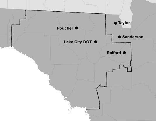 Figure 12b: Regional Long Term Upper Floridan Levels Data through March 2016 78 74 70 66 62 58 54 46 42 Poucher Well Suwannee County 1961 Taylor and Sanderson wells courtesy of SJRWMD Upper Floridan