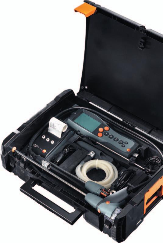 At a glance The set for the heating technician Testo has put together a set for heating technicians in order to make selection easier for you.