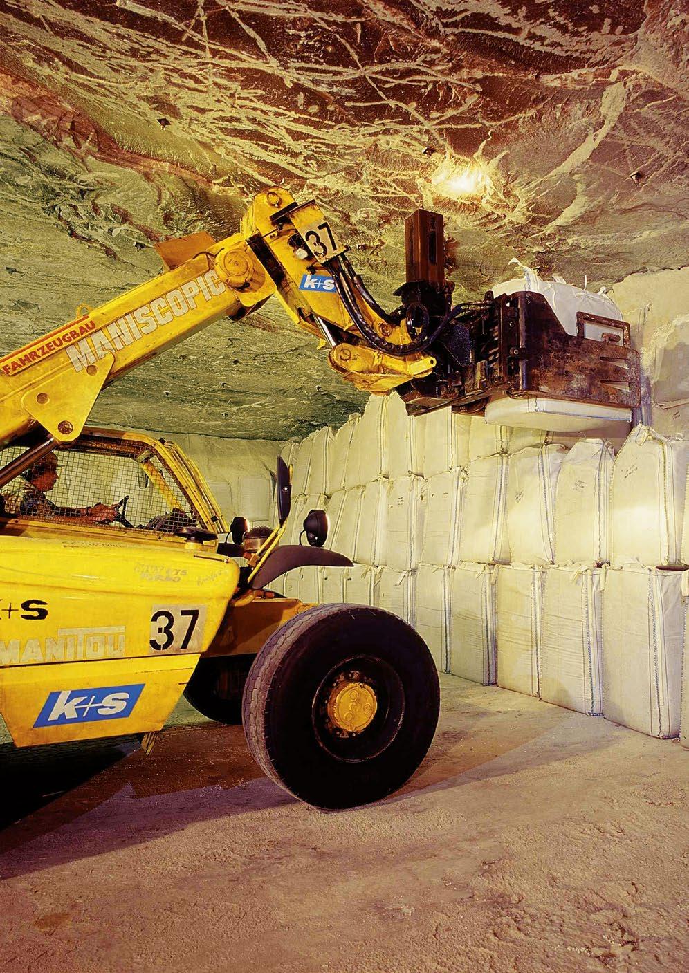Waste analysis and disposal concepts Coordination of transport and packing Five facilities for underground recovery Support in authorisation procedures P E R F O R M A N C E S A F E T Y Salt mining