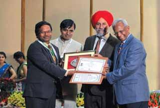 Awarded as Fellow, Indian Society of Genetics and Plant Breeding, New Delhi on February 11, 2017 at B.