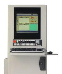 MAXIMUM EASE OF USE The operator interface is simple and intuitive, and enables cutting programmes generated by a range of the optimisers present on the market to be imported, courtesy of the