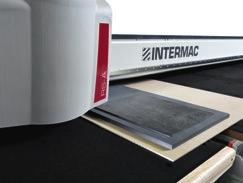 The Genius cutting table ensures excellent optimisation of the material to be cut, with waste reduced to zero.