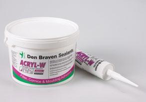 All Round Sealant A paintable, solvent based plastic elastic sealant and is fungal