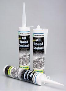 Used on damp non-porous surfaces.