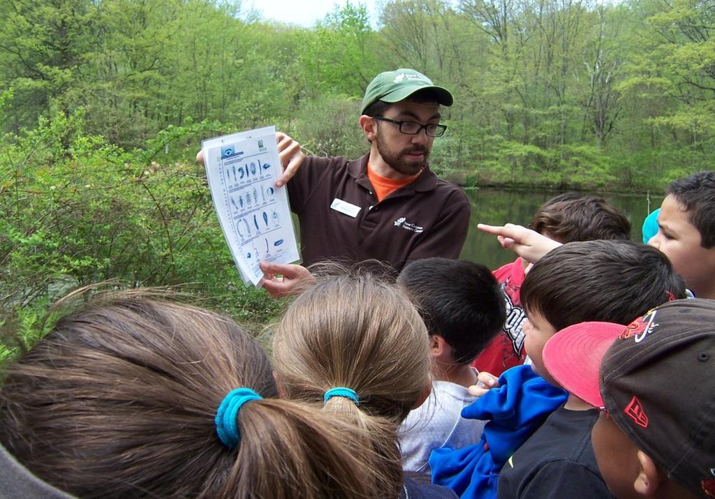 By participating in this program (either one program or a series of programs), you and your students will have access to our 40-acre nature