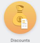 Discounts This icon will provide access to the largest employee discount marketplace.
