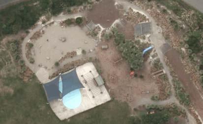 Tank site photographs Aerial