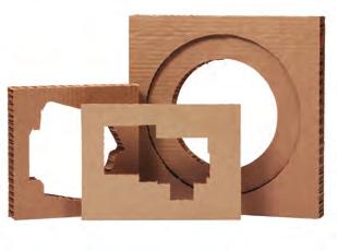 material that is stronger than corrugated cardboard and less expensive than