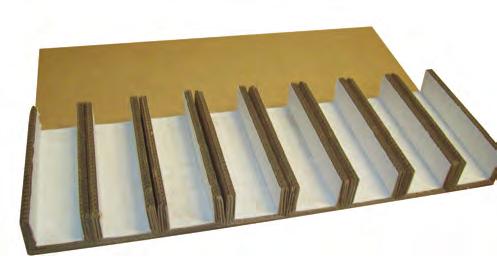 U-CHANNEL PADS Multi-Wall U-Channels are a versatile pad that is designed