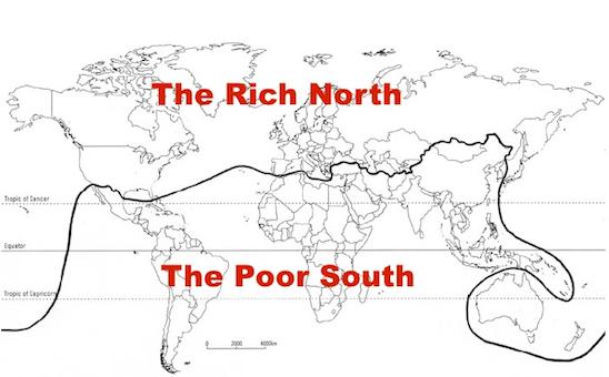 The Brandt Commission s (1981) North: South Divide Source: