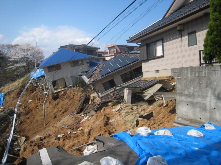 Typical seismic damage