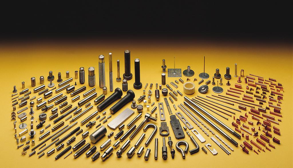 R RELIABILITY S SHORT CYCLE STUDWELDING T Studwelding is a reliable method of making a strong fastening.