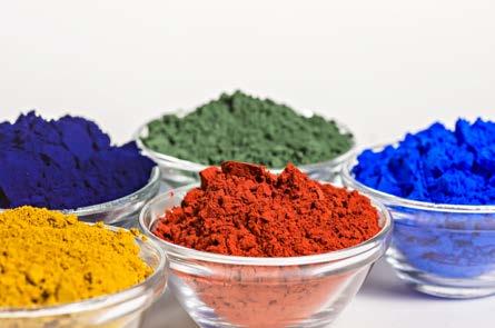 Colorants Pigments vs Concentrates Pigments Pigments are colors in powder form and can be compounded directly into polymers to create a