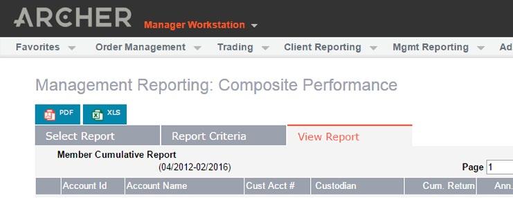 Easily generate, analyze and share on-the-fly reports.