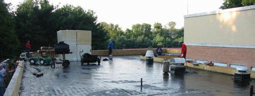 Hot rubberized asphalt vapor retarder Vapor Retarder for Roofing Applications Cover board /Air barrier Ideas to