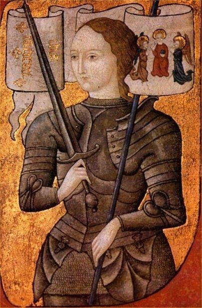 when England was forced off the continent by a resurgent France under Joan of Arc.