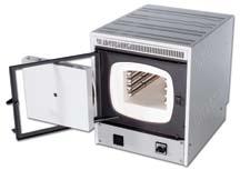 processing up to a temperature of 1100 C or 1300 C. The furnaces include ceramic hearth plates.