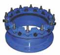 9 Flange-Lock Restrained FCA Ductile Iron and Steel FOR CONNECTING AND RESTRAINING FLANGED FITTINGS TO PIPE Patents US 78775, US 7780, CA 25782 NOMINAL PIPE SIZE RANGE NOMINAL FLANGE RANGE CATALOG