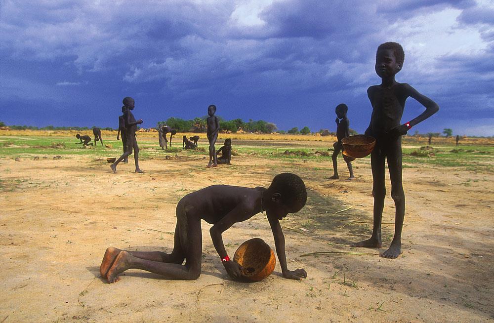 Starving Children in Sudan