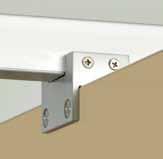 Offset leg bracket Wave lock indicator 2010 210 1800 Structural Board Recommended for low abuse, dry areas such as toilets.