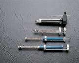 syringes Hamilton Syringes 700 Series MICROLITER Syringes General Purpose Syringe, 5µL to 500µL Plungers are not interchangeable or replaceable Accurate to 1% of the syringe volume Hamilton 700