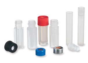 Polypropylene Vials for Ion Chromatography Polypropylene vials eliminate interferences associated with glass surfaces.