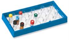 VialTainer Storage Box Clear polystyrene box Designed for use with autosampler vials 4955 Specifications Raised Edges Provide Non-Slip, Stackable Storage with Writing Panel on Lid Front for i.d. Alpha-Numeric Code on Grids for Easy Sample i.