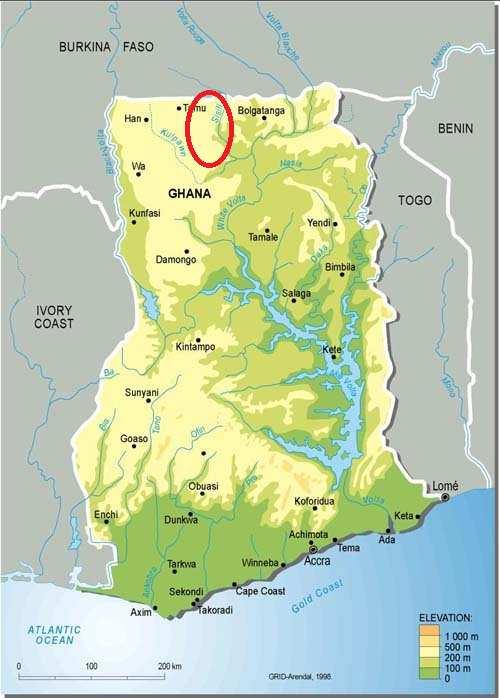 Sissala East Sissala East District is located in North-Eastern Ghana.